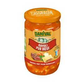 DANIVAL Raviolis Au B Uf Bio 670g