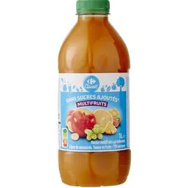 CARREFOUR CLASSIC' Nectar multifruits sans sucres ajoutés 1l