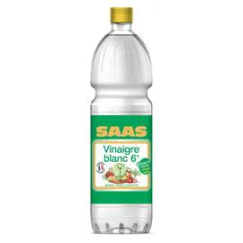 SAAS Vinaigre blanc Melfor Vinaigre d'alcool 1l