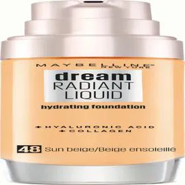 GEMEY, MAYBELLINE NEW YORK Fond de Teint Liquide Dream Radiant Liquid Eclat 48 Beige Soleil 30ml