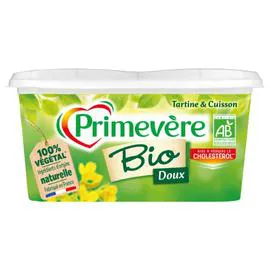 PRIMEVÈRE Margarine Doux Bio Tartine Et Cuisson 500g