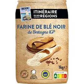 ITINÉRAIRE DE NOS RÉGIONS Farine de blé noir de Bretagne IGP 1kg