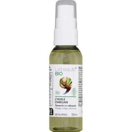 LA BEAUT{ BIO Monoprix La beauté bio L'huile d'argan 50ml