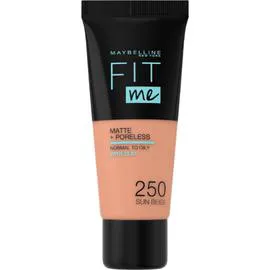 GEMEY, MAYBELLINE NEW YORK Fond de Teint Liquide Fit Me! Matifiant 250 Beige Soleil 30ml
