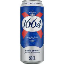 KRONENBOURG, 1664 Bière Lager Blonde 50cl