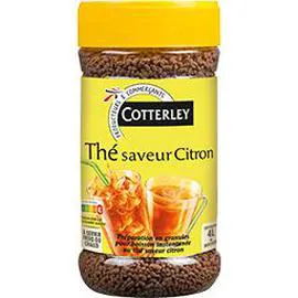 COTTERLEY Thé saveur citron 400g