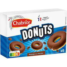 CHABRIOR Donuts nappage au chocolat 180g