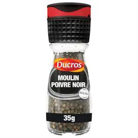 DUCROS Poivre grains noir force 6 35g