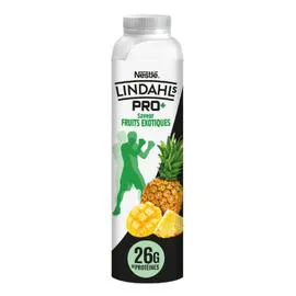 NESTLÉ, LINDAHLS PRO+ Yaourt à boire Fruits Exotiques 330ml