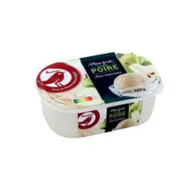AUCHAN Sorbet poire avec morceaux 669g