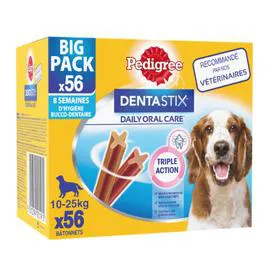 PEDIGREE Récompense pour chien moyens batonnets Dentastix 1,44kg