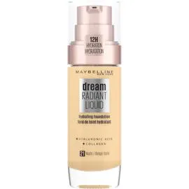 GEMEY, MAYBELLINE NEW YORK Fond de Teint Liquide Dream Radiant Liquid Eclat 21 Beige Doré 30ml