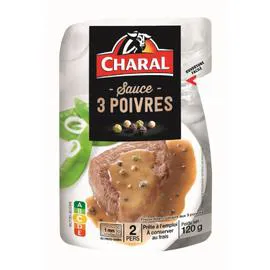CHARAL Sauce 3 poivres 120g