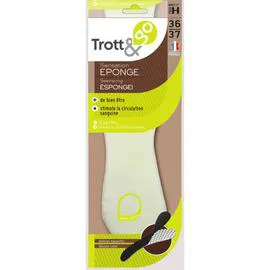 TROTT & GO La Brosse Et Dupont Eponge Bambou 36/37 l'unité