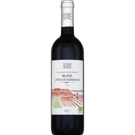 LA CAVE EN VILLE Aop Blaye côtes de Bordeaux bio 75cl