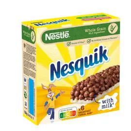 NESTLÉ, NESQUIK Barres céréales au chocolat 150g