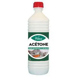 PHÉBUS Acétone pour déboucher 1l