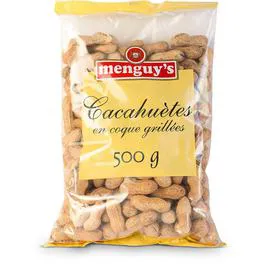 MENGUY'S Cacahuètes en coque grillées 500g