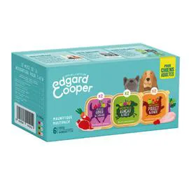 EDGAR & COOPER Pâtée pour chien assortiment 6x100g
