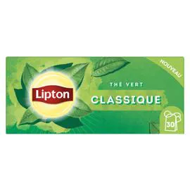 LIPTON Thé vert classique x30 39g