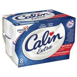 YOPLAIT, CALIN Fromage blanc nature au lait demi-écrémé 8x100g