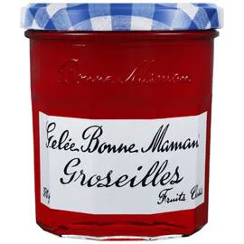 BONNE MAMAN Confiture gelée de groseilles 370g