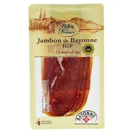 REFLETS DE FRANCE Jambon de Bayonne IGP 100g