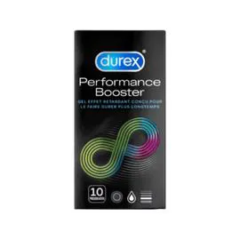 DUREX Préservatif booster performance x10