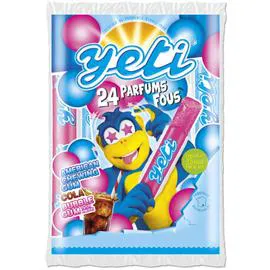 YETI Glace à l'eau cola, tutti-frutti et american chewing-gum 1,16kg