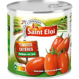 SAINT ELOI Tomates entières pelées au jus 476g
