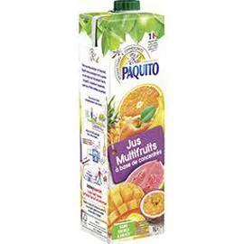 PAQUITO Jus multifruits à base de concentrés et de purées 1l