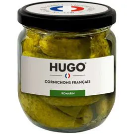 HUGO Cornichons Français Romarin 390g