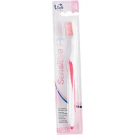 CARREFOUR SOFT Brosse à dents Sensitive extra souple l'unité
