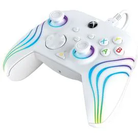 PDP Manette filaire Afterglow™ Wave: White Xbox l'unité