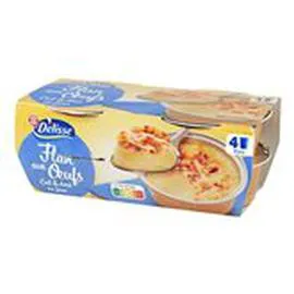 MARQUE REPÈRE, DÉLISSE Flan aux oeufs 4x100g