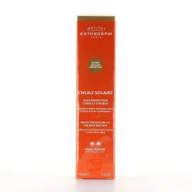 INSTITUT ESTHEDERM Huile Solaire Soin Corps Cheveux Soleil Modéré 150ml