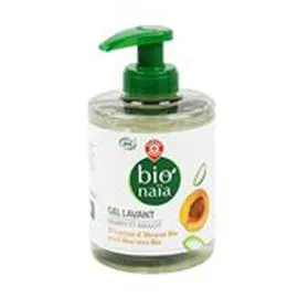 MARQUE REPÈRE, BIONAÏA Gel lavant Abricot bio 300ml