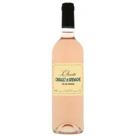 LA FRANCETTE Vin rosé de pays Cinsault Grenache 75cl