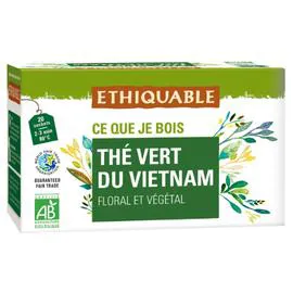 ÉTHIQUABLE Thé vert Ceylan Bio 36g