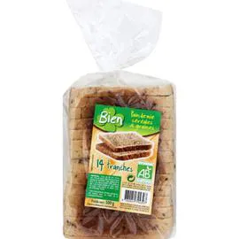 BIEN Pain De Mie Céréales & Graines Bio 500g