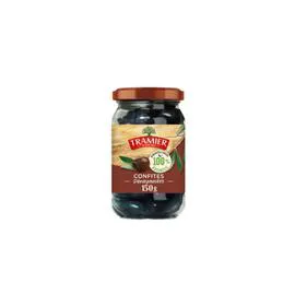 TRAMIER Olives noires confites dénoyautées égouttées 150g