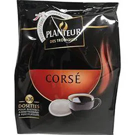 PLANTEUR DES TROPIQUES Dosettes de café compatibles Senseo corsé 250g