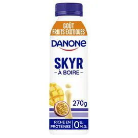 DANONE Skyr à boire fruits exotiques 270g
