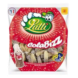 LUTTI Bonbon colabizz Acidulé goût cola 275g