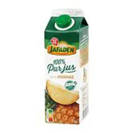 MARQUE REPÈRE, JAFADEN Pur Jus d'ananas Brique élopack 1l