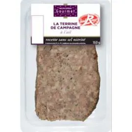 MONOPRIX GOURMET Terrine De Campagne À L'Ail À L'Ancienne Label Rouge 160g