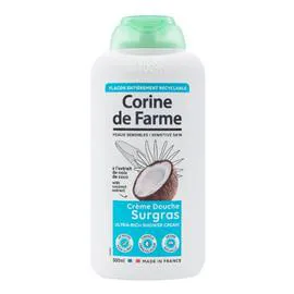CORINE DE FARME Crème Douche Surgras à l'Extrait de Coco 500ml