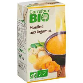 CARREFOUR BIO Soupe bio mouliné au légumes Bio 1l
