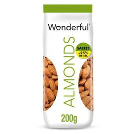 WONDERFUL Amandes grillées salées 200g