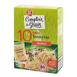 MARQUE REPÈRE, COMPTOIR DU GRAIN Blé précuit Sachet cuisson - x4 500g